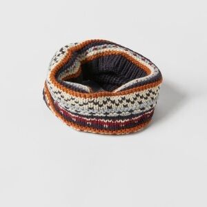 Zara Unisex Jacquard Knit Scarf